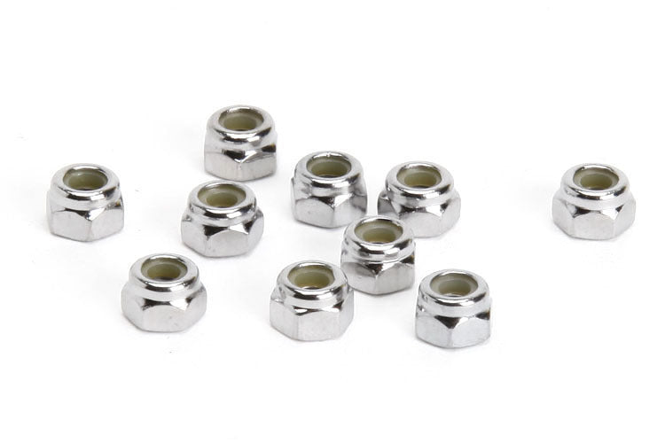 0400 4mm Nylon Nuts
