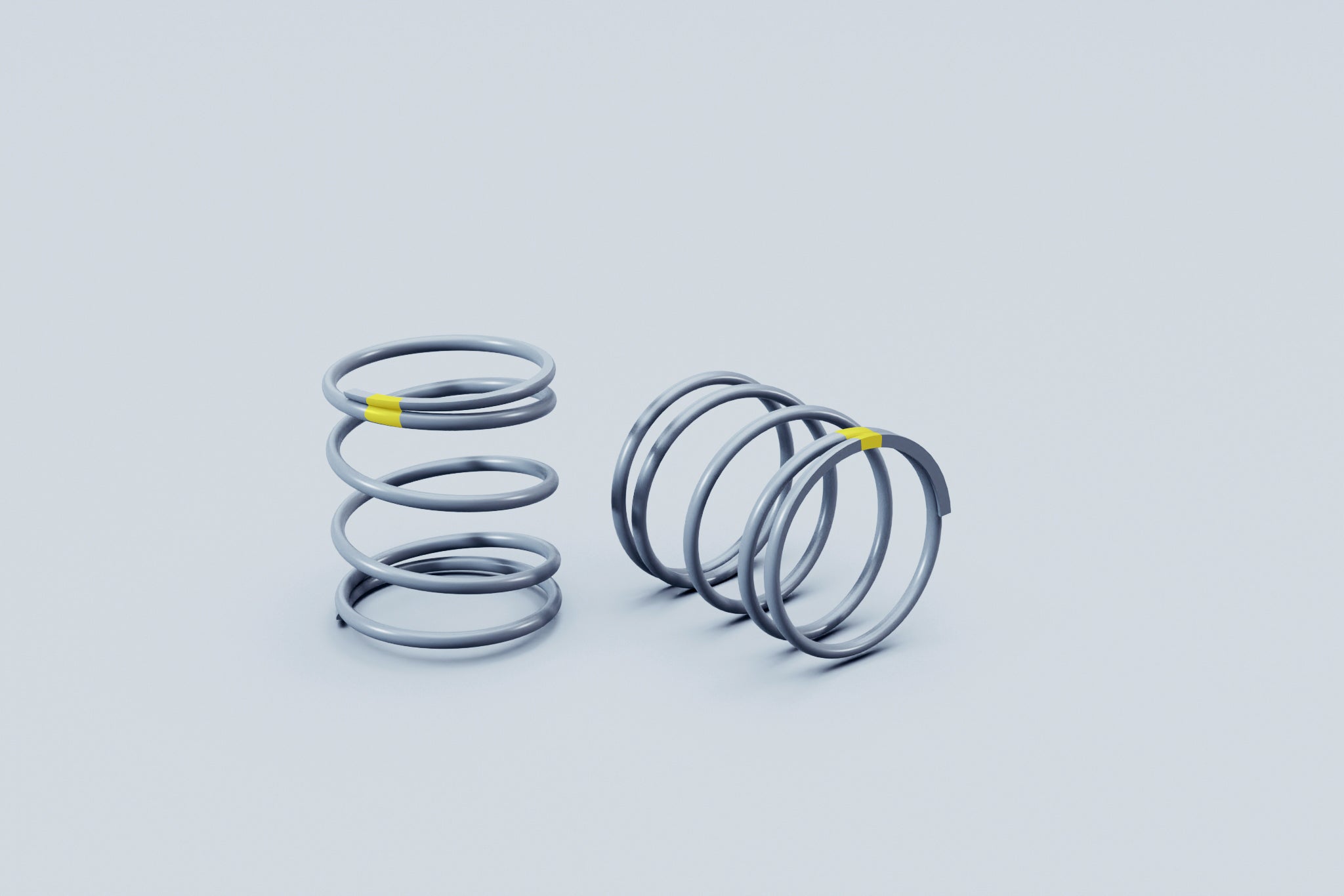 5N57545 Front shock springs gray_yellow(S)(2)