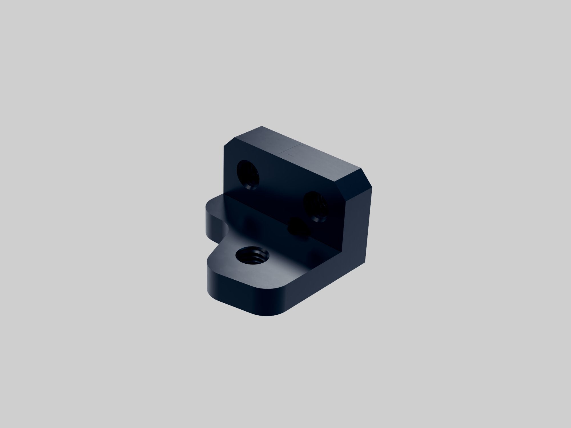 6M6202L Front Shock Left Lower Bracket (1)